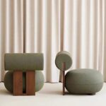 Gaoliang Accent Chairs Wooden For Living Room OEM/ODM (DY125)