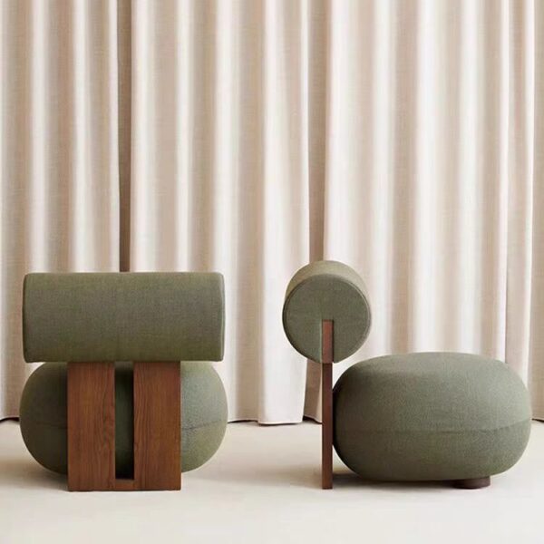 Gaoliang Accent Chairs Wooden For Living Room OEM/ODM (DY125)