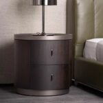 Gaoliang Nightstand Round Bedside Table OEM/ODM (NT83)