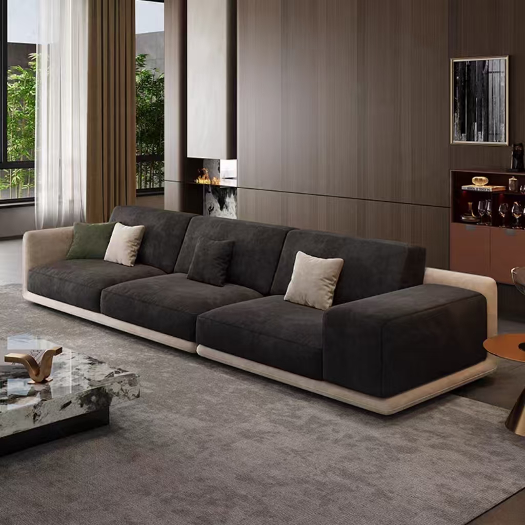 Gaoliang Couch Sofa L Shape Modern Velvet Sofas OEM/ODM (SF53)