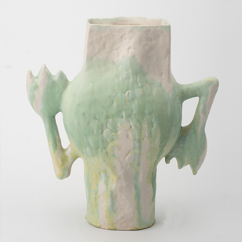 Gaoliang Ceramic Vase Modern Abstract Art Home Desktop Crafts OEM/ODM (CML495)