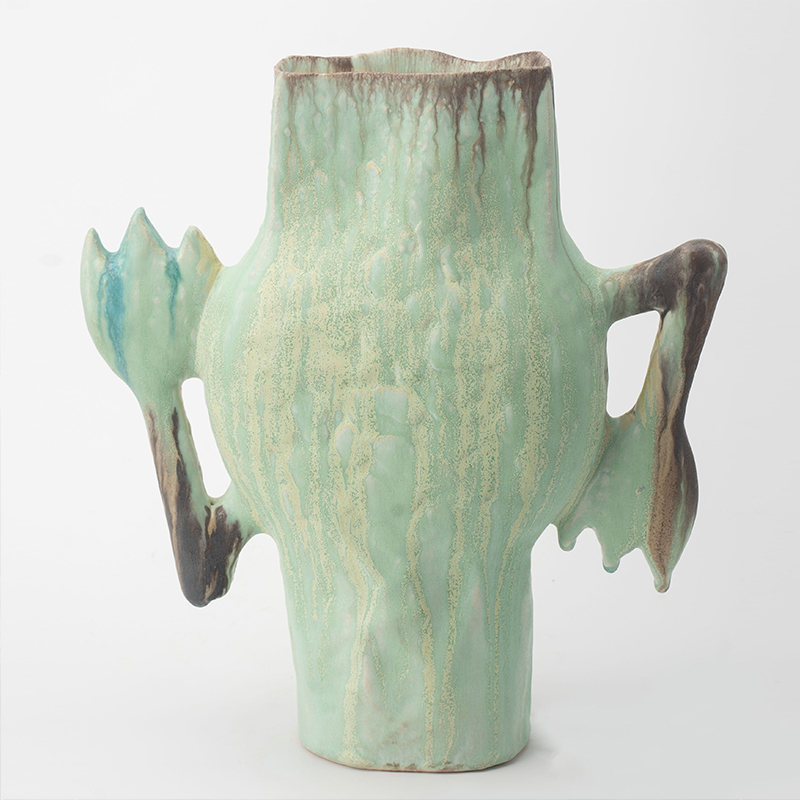 Gaoliang Ceramic Vase Art Geometric Accessories For Living Room OEM/ODM (CML496)