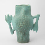 Gaoliang Ceramic Vase Modern Art Geometric Unique Decoration OEM/ODM (CML500)