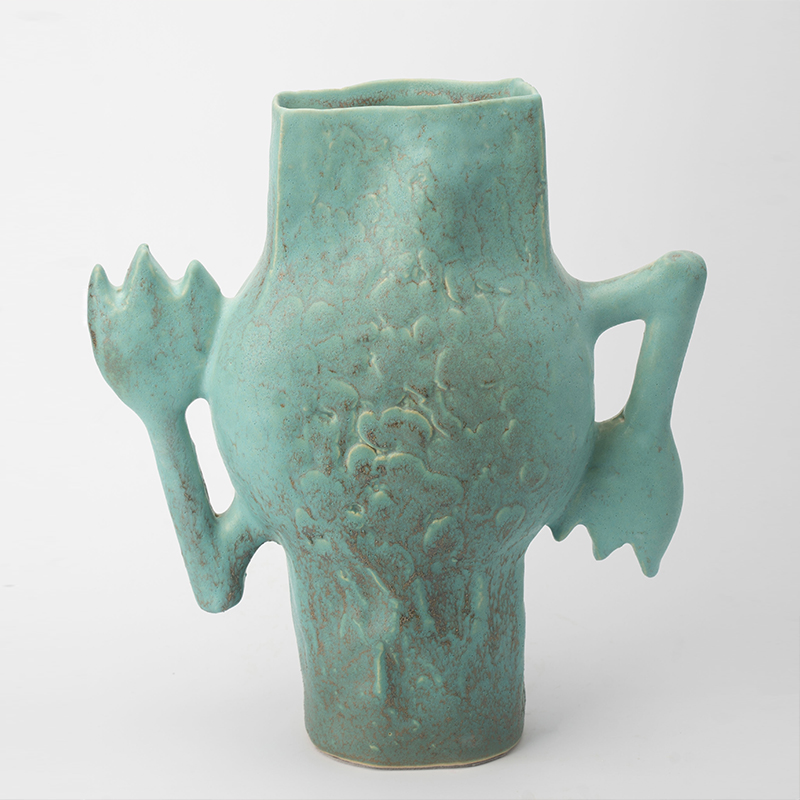 Gaoliang Ceramic Vase Modern Art Geometric Unique Decoration OEM/ODM (CML500)