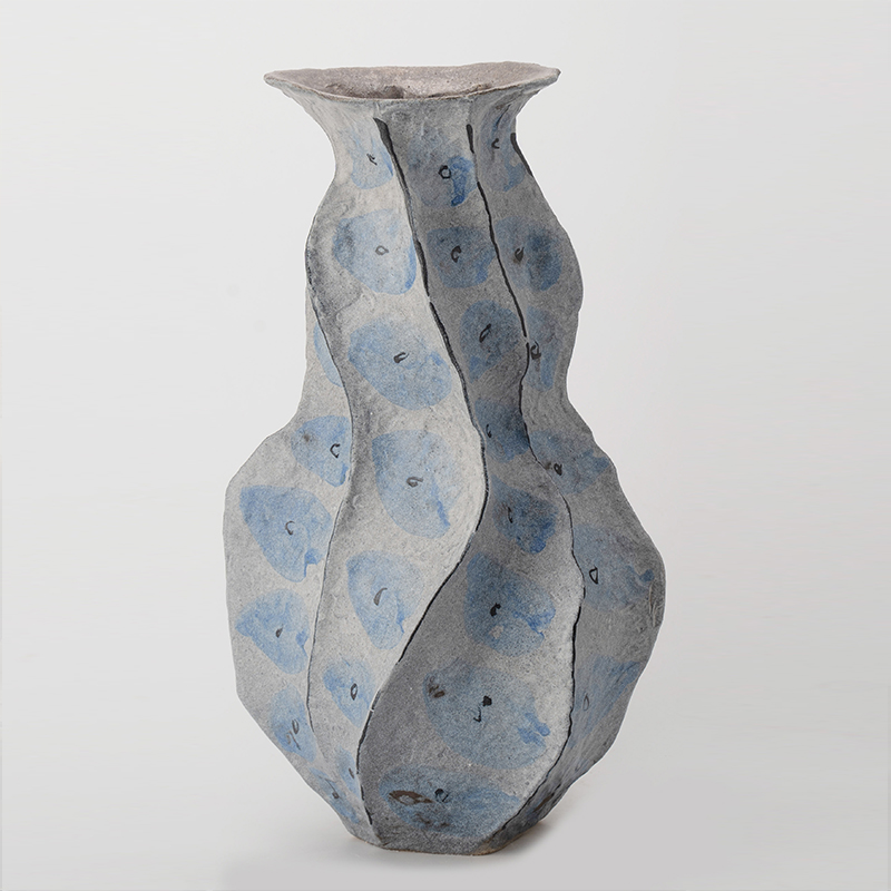 Gaoliang Ceramic Vases Art Geometric Accessories Unique Flower Vases OEM/ODM (CML523)