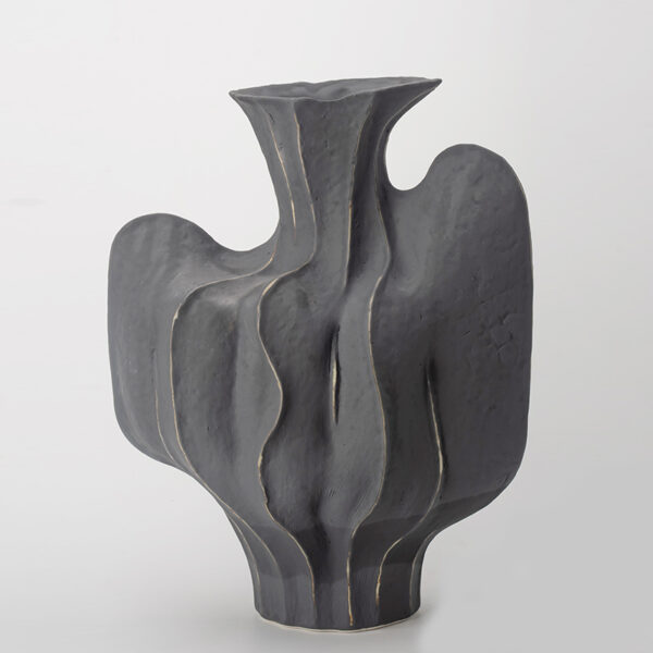 Gaoliang Ceramic Vases Irregular Shape Accessories For Living Room OEM/ODM (CML551)