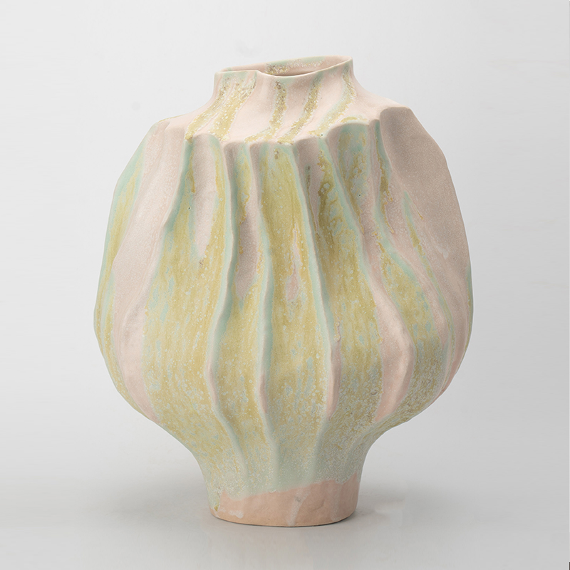 Gaoliang Ceramic Vases Modern Abstract Matte Flower Vases For Interior OEM/ODM (CML564)