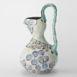 Gaoliang Ceramic Vases Art Geometric Unique Decoration For Interior OEM/ODM (CML575)