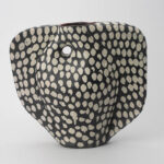 Gaoliang Ceramic Vases Simple Modern Irregular Shape Abstract Decoration OEM/ODM (CML599)