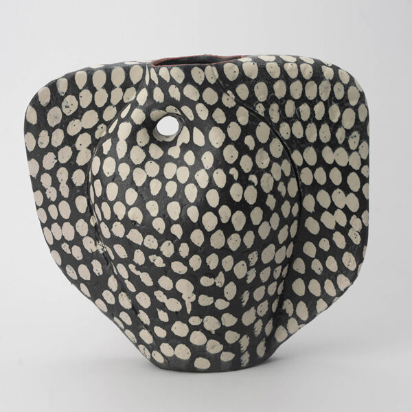 Gaoliang Ceramic Vases Simple Modern Irregular Shape Abstract Decoration OEM/ODM (CML599)