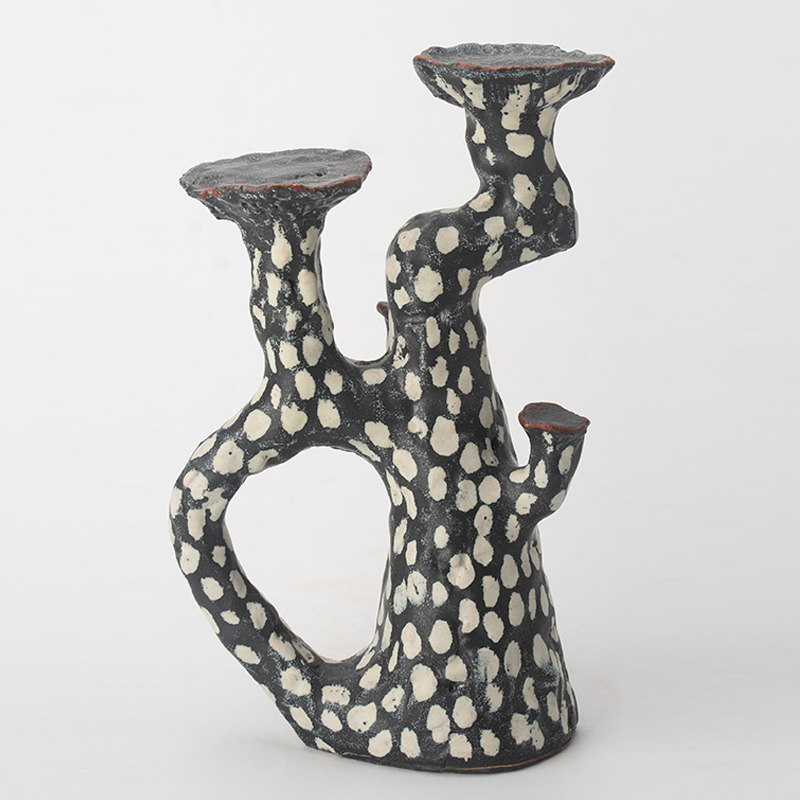 Gaoliang Ceramic Vases Simple Modern Matte Abstract Ornament For InteriorOEM/ODM (CML616)