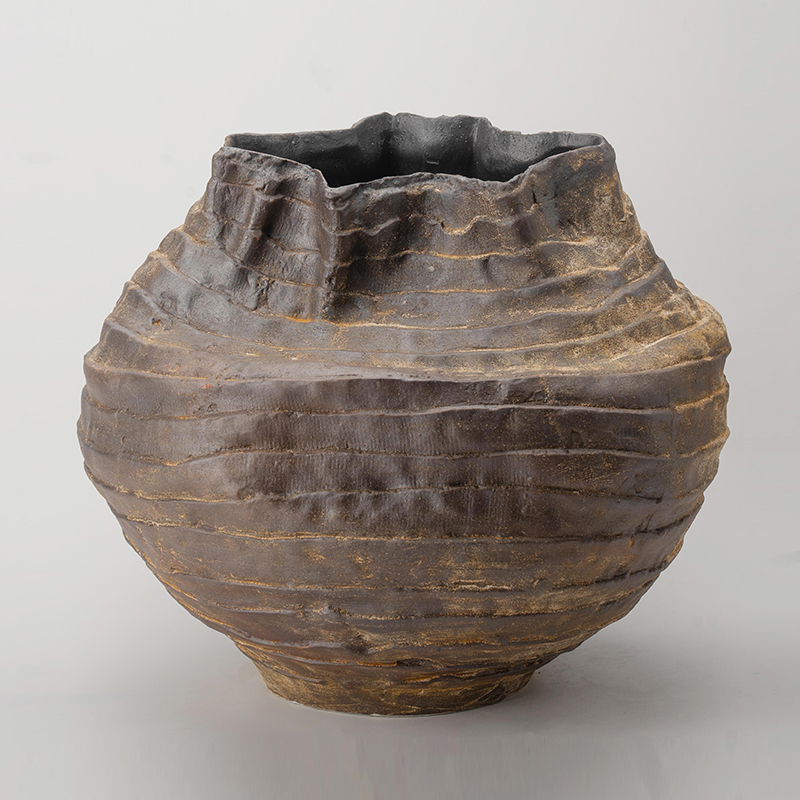 Gaoliang Ceramic Vases Handmade Clay Luxury Accessories For Interior OEM/ODM (CML624)