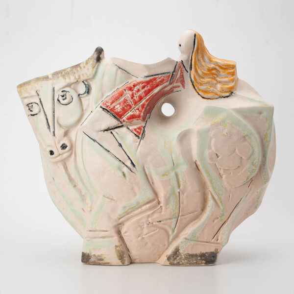 Gaoliang Ceramic Vases Irregular Shape Creative Ornament For Living Room OEM/ODM (CML633)