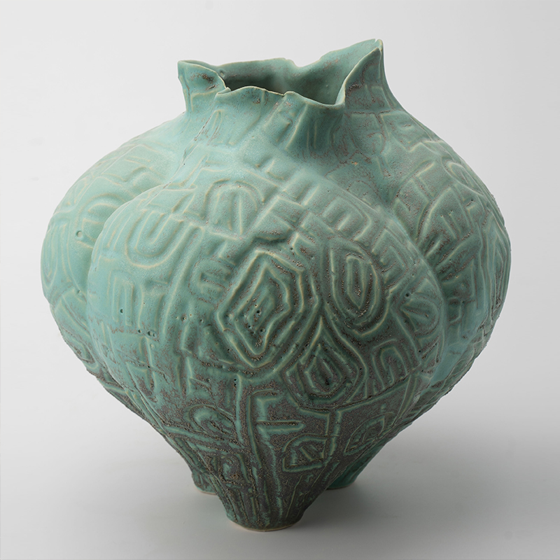 Gaoliang Ceramic Vases Simple Modern Abstract Matte Accessories For Interior OEM/ODM (CML639)