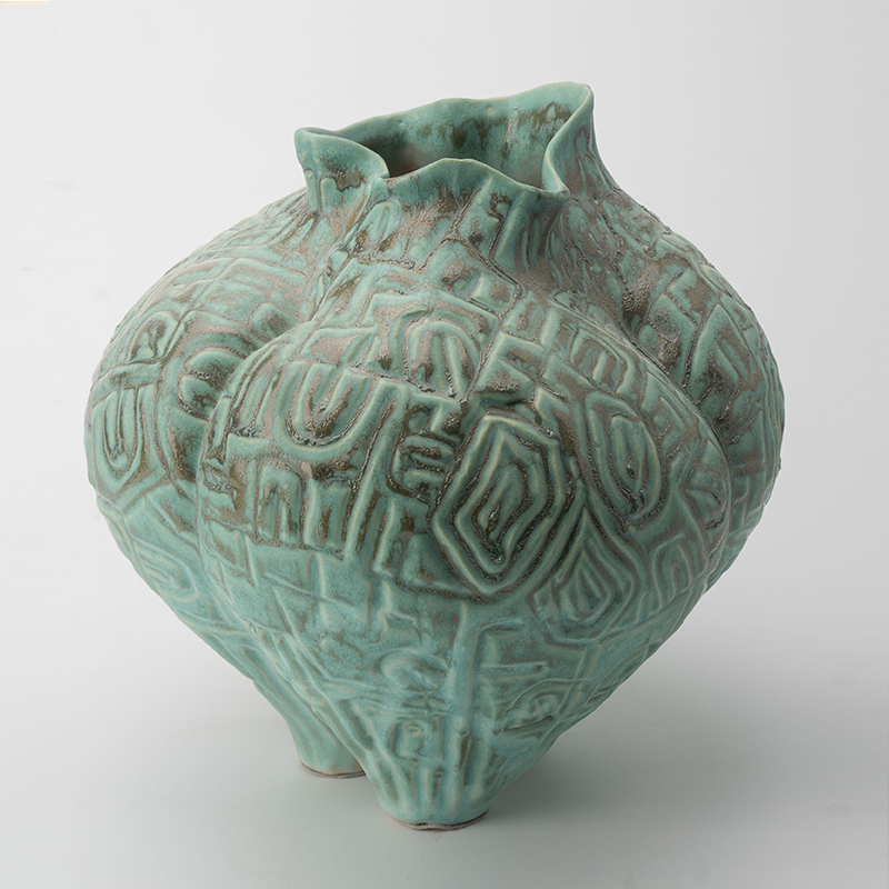 Gaoliang Ceramic Vases Simple Modern Abstract Art Ornament For Interior OEM/ODM (CML641)