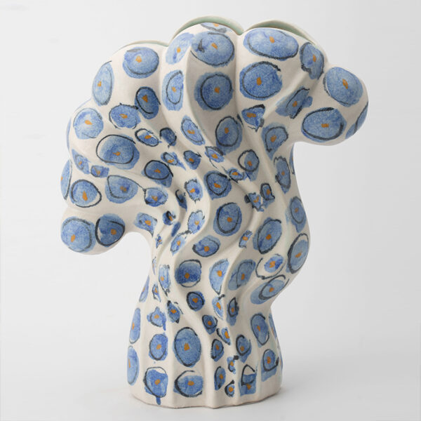 Gaoliang Ceramic Vases Nordic Irregular Shape Flower Vases For Interior OEM/ODM (CML651)