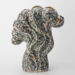 Gaoliang Ceramic Vases Modern Irregular Shape Flower Vases For Interior OEM/ODM (CML658)