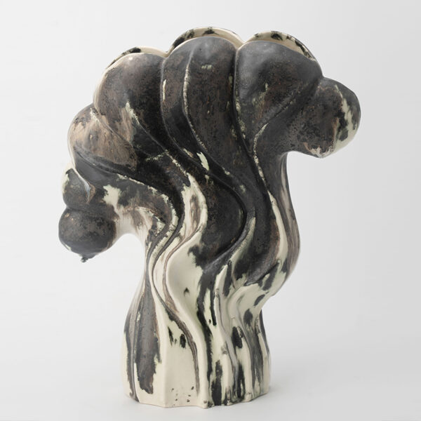 Gaoliang Ceramic Vases Nordic Irregular Shape Accessories For Interior OEM/ODM (CML661)