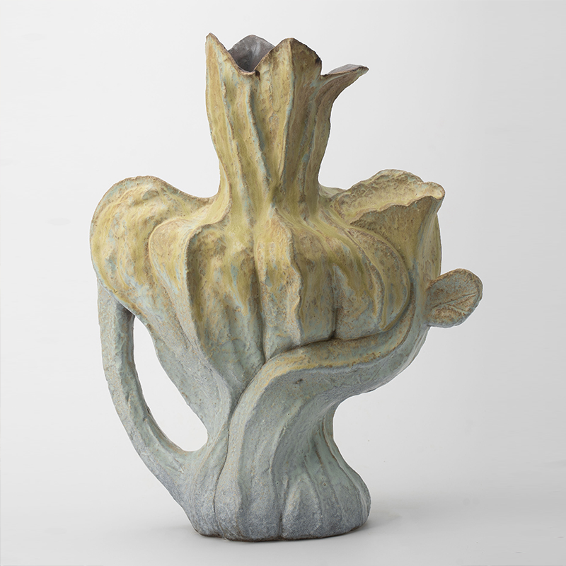 Gaoliang Ceramic Vases Simple Modern Irregular Shape Matte Accessories OEM/ODM (CML670)