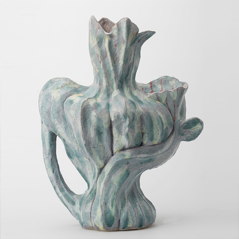 Gaoliang Ceramic Vases Simple Modern Handmade Clay Ornament OEM/ODM (CML672)