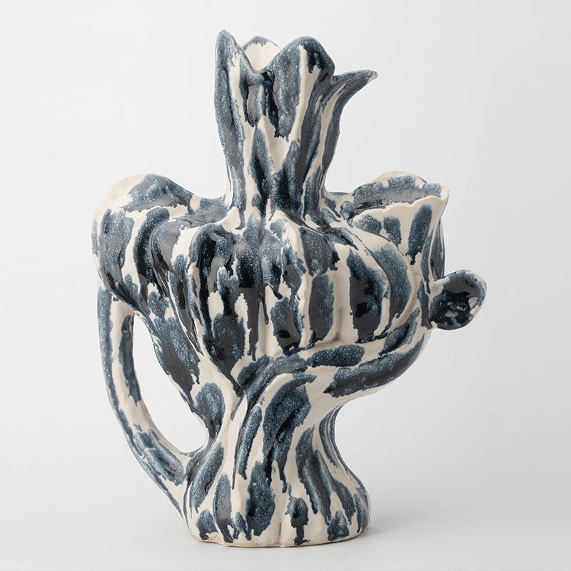 Gaoliang Ceramic Vases Simple Modern Art Geometric Vases Ceramic OEM/ODM (CML674)