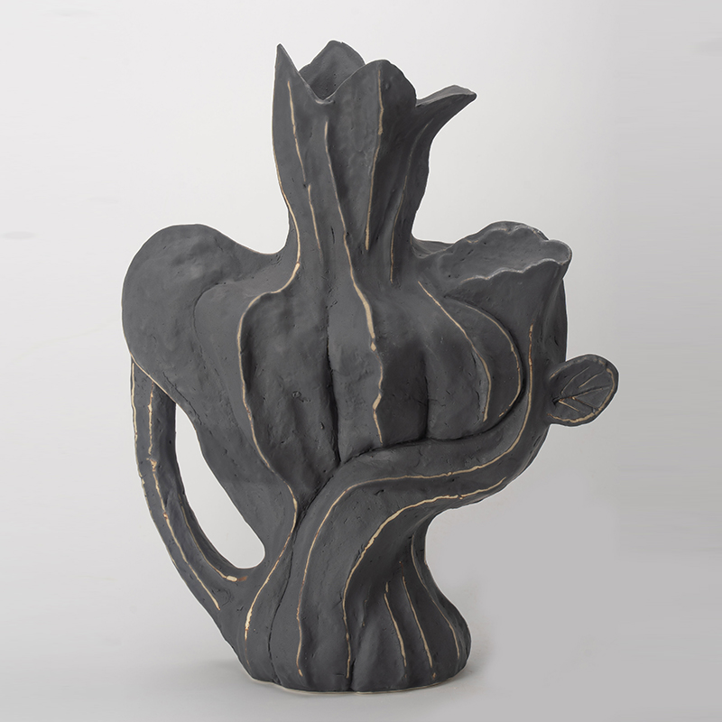 Gaoliang Ceramic Vases Simple Modern Handmade Clay Vases Ceramic OEM/ODM (CML681)