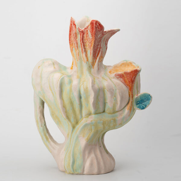 Gaoliang Ceramic Vases Modern Nordic Irregular Shape Decoration OEM/ODM (CML682)