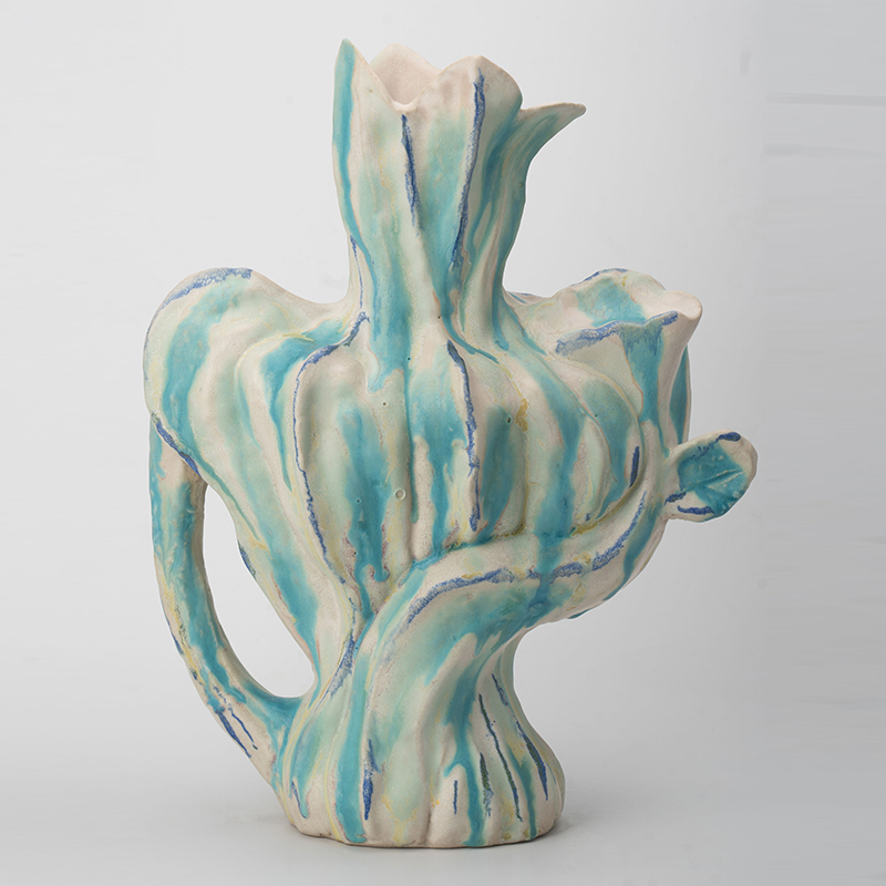 Gaoliang Ceramic Vases Simple Modern Handmade Clay Vases Ceramic OEM/ODM (CML685)