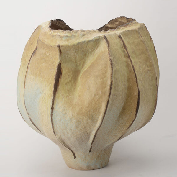 Gaoliang Ceramic Vases Abstract Unique Hand Painted Flower Vase OEM/ODM (CML698)