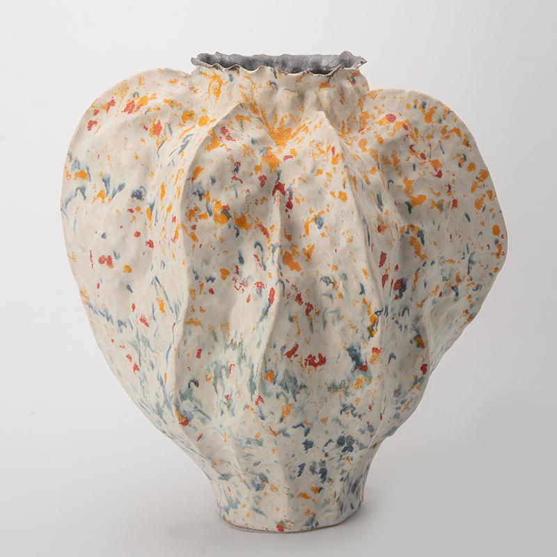 Gaoliang Ceramic Vases Handmade Clay Matte Unique Accessories OEM/ODM (CML701)