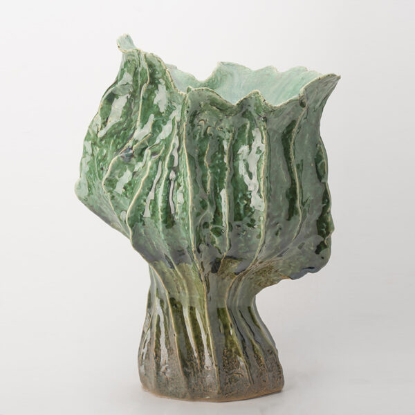Gaoliang Ceramic Vases Irregular Shape Creative Matte Flower Vases OEM/ODM (CML722)