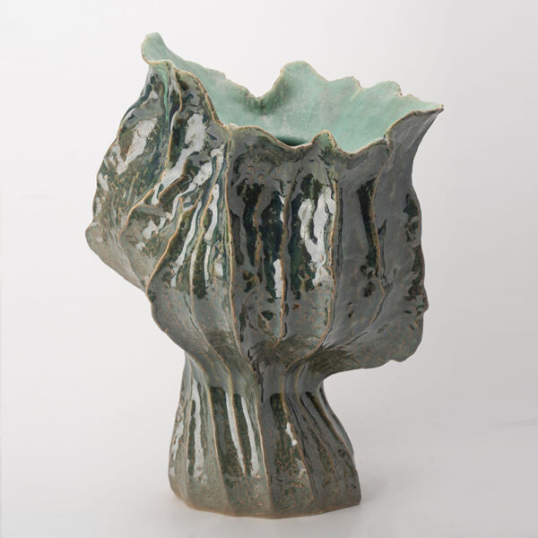 Gaoliang Ceramic Vases Irregular Shape Abstract Creative Decoration OEM/ODM (CML724)