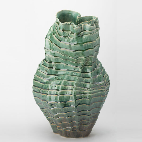 Gaoliang Ceramic Vases Unique Irregular Shape Decoration OEM/ODM (CML737)