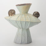 Gaoliang Ceramic Vases Abstract Handmade Clay Flower Vases OEM/ODM (CML743)