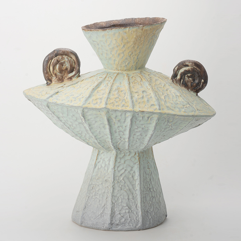 Gaoliang Ceramic Vases Abstract Handmade Clay Flower Vases OEM/ODM (CML743)