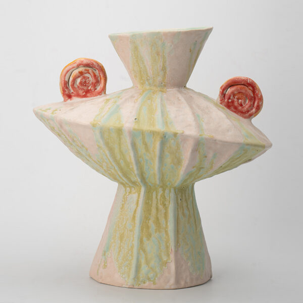 Gaoliang Ceramic Vases Unique Art Geometric Ornament For Interior OEM/ODM (CML744)