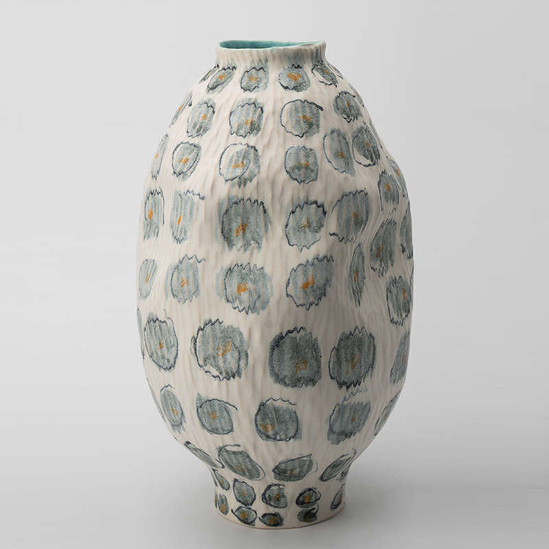 Gaoliang Ceramic Vases Handcrafted Creative Abstract Flower Vases For Interior OEM/ODM (CML752)