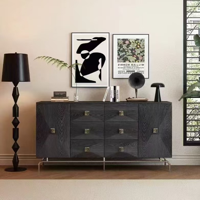 Gaoliang Wooden Storage Sideboard Buffet Cabinet OEM/ODM (GZ68)