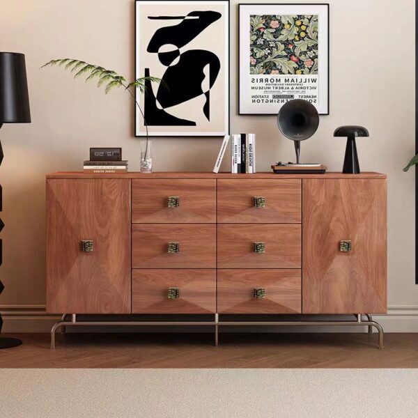 Gaoliang Wooden Storage Sideboard Buffet Cabinet OEM/ODM (GZ68)