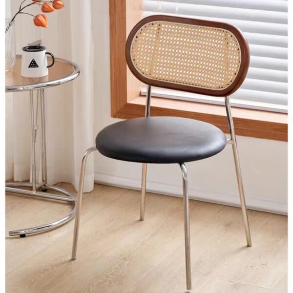 Gaoliang Dining Chairs Modern Rattan Metal chair OEM/ODM (YZ169)