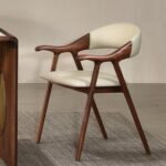 Gaoliang Dining Room Chairs Modern Soild Wood OEM/ODM (YZ183)