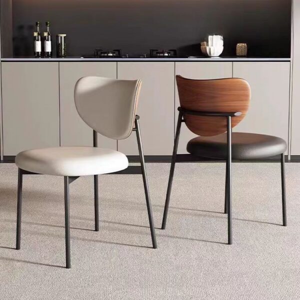 Gaoliang Dining Room Nordic Metal Dining Chair OEM/ODM (YZ80)