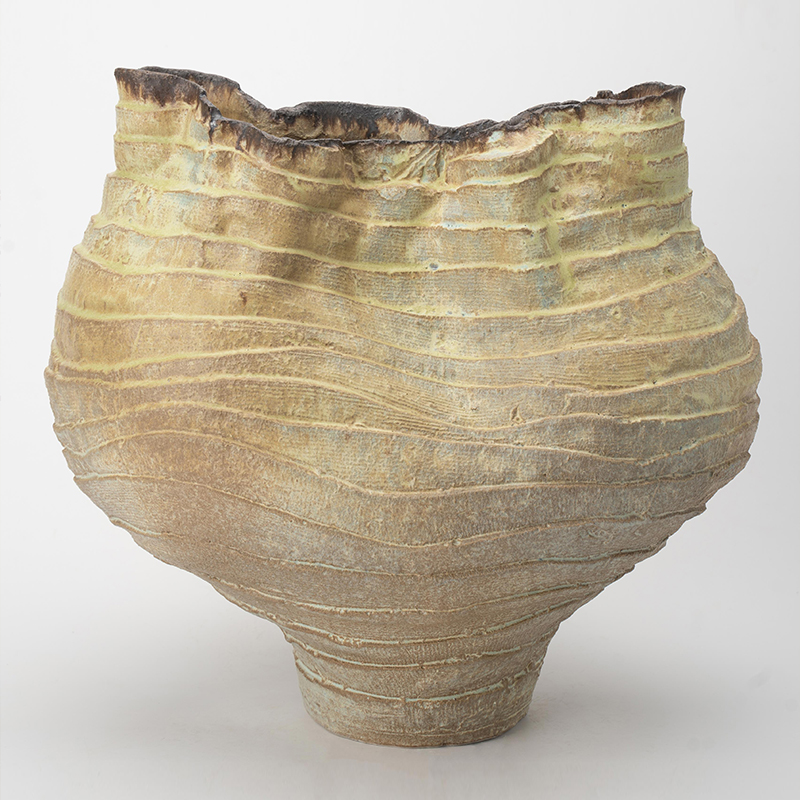 Gaoliang Ceramic Vases Nordic Abstract Irregular Shape Ornament For Interior OEM/ODM (CML767)