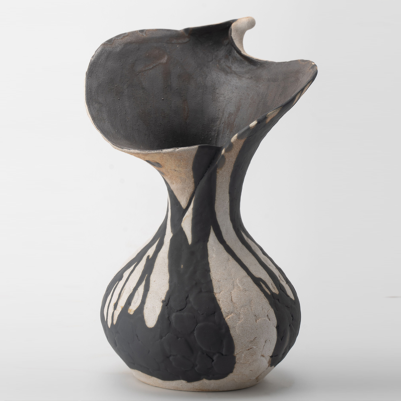 Gaoliang Ceramic Vases Modern Creative Matte Handmade Clay Pottery OEM/ODM (CML779)