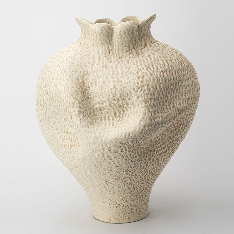 Gaoliang Ceramic Vases Retro Coastal Irregular Shape Abstract Ornament OEM/ODM (CML785)