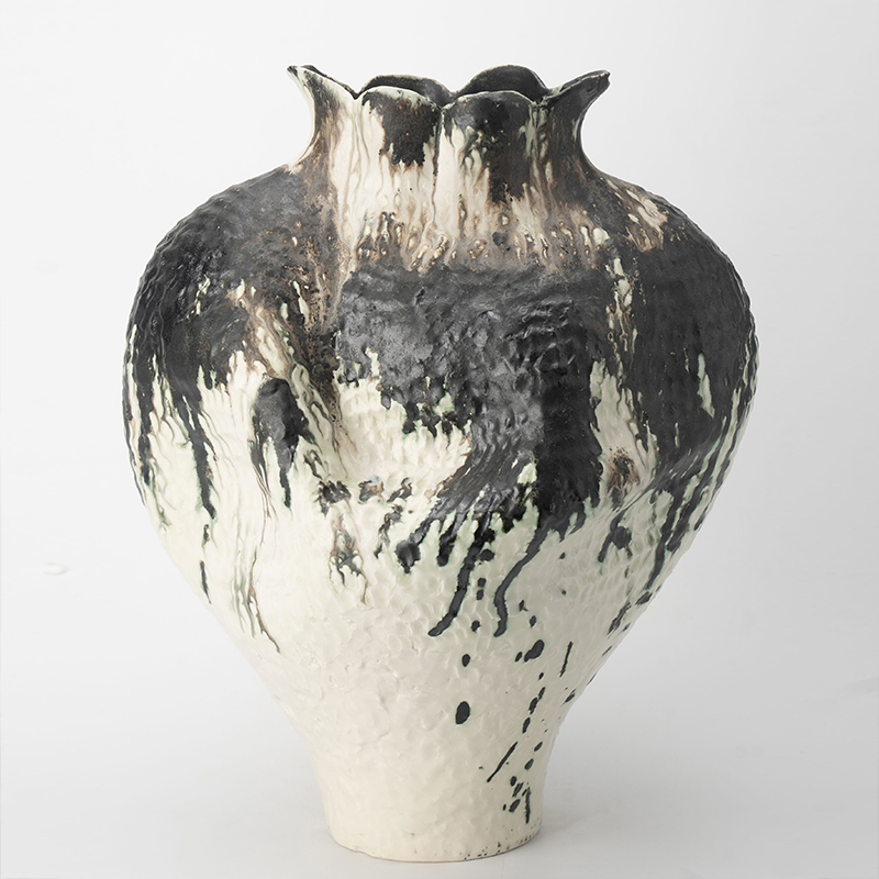 Gaoliang Ceramic Vases Modern Nordic Matte Art Geometric Vases Ceramic OEM/ODM (CML793)