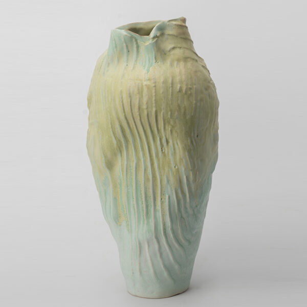 Gaoliang Flower Vases Retro Coastal Colorful Handmade Clay Vases Ceramic OEM/ODM (CML814)