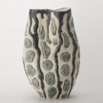 Gaoliang Ceramic Vases Luxury Matte Handcrafted Flower Vases Pottery OEM/ODM (CML817)
