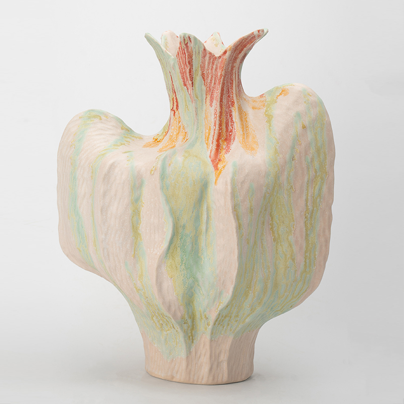 Gaoliang Flower Vases Retro Coastal Colorful Table Vase For Interior OEM/ODM (CML831)