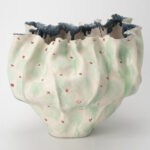 Gaoliang Ceramic Vase Simple Modern Abstract Handmade Clay Accessories OEM/ODM (CML841)